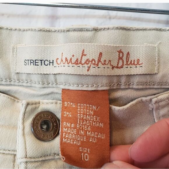 CHRISTOPHER BLUE Classic Stretch Crop Pants - Picture 4 of 7